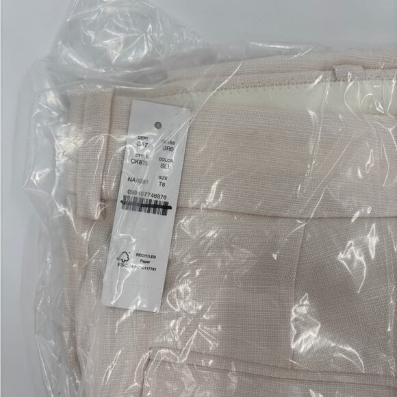 J.Crew Tall cuffed wide-leg trouser in luster canvas 6-Tall - Picture 5 of 9